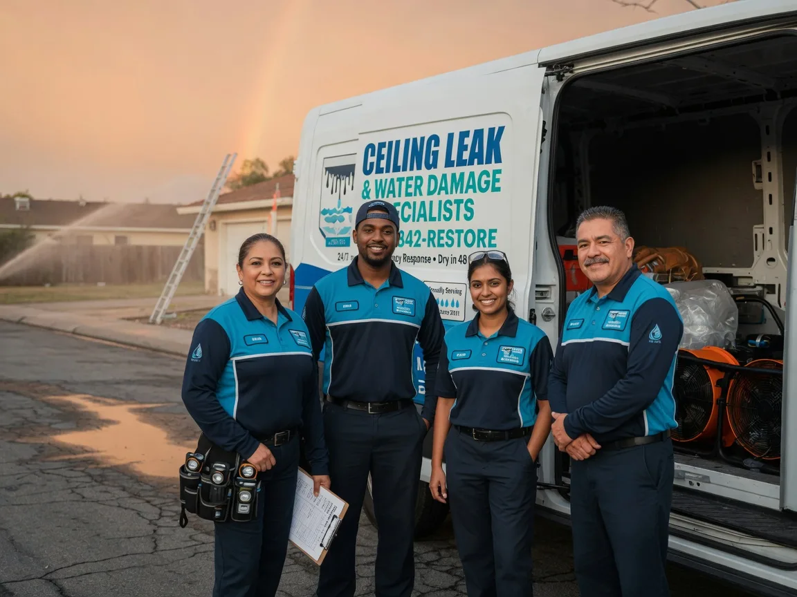 Ceiling Leak Cleanup company in Daisy, OK